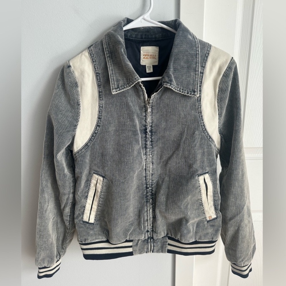 Billabong Designer’s Closet Corduroy Bomber Jacket, size L